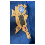 Wooden United Nations wall sign