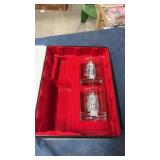 Jack Danielï¿½s glasses/ tin