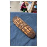 Hand burned wooden decor