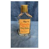 Vintage moonshine whiskey bottle