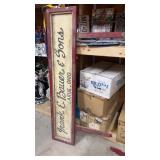 Frank E Bauer & Sons lawn sign 5ï¿½3ï¿½