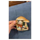 Hand painted figurine/ planter