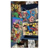 Marvel puzzles (glued)