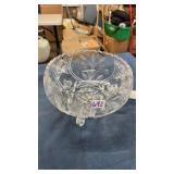 Large crystal bowl