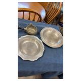 Pewter dishes
