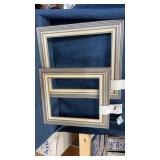 Pair of wooden art frames