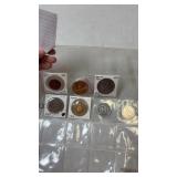 Assorted 1939-1977 coins