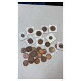 Britain George V1 pennies