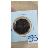 medieval Portuguese Ceitil coin.