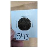 17th-century billon solidus coin from Sweden