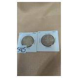 1966 Canadian 50 cent coins