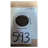 1797 German Pfennig Token