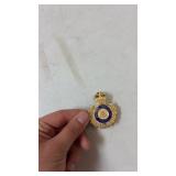 1970 OPP, brass hat badge