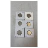 Canada George V Nickels