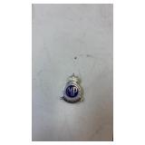 World War II military police reserve button pin