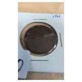 copper 1Pfennige coin from the Kingdom of