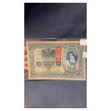 1000 cronars foreign currency