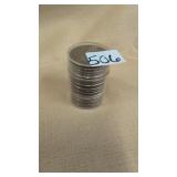 21 United States Half dollars