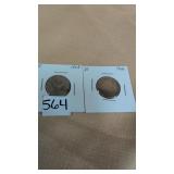 1966 & 1968 Canadian Quarters
