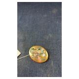 Vintage stone brooch