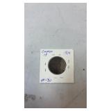 1904 Canada Edward v11 large penny