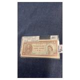 1945 Hong Kong 1cent bill