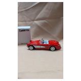 1:24 diecast red 1957 Chevrolet Corvette