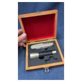 Sheffield pocket knife and flashlight