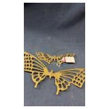 Brass butterflies