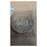 1965 Canadian silver dollar