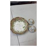 1890ï¿½s nippon salt/ pepper + serving bowl