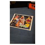 Signed super star. Billy Graham picture