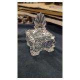 Vanity Powder Pot 1950s Art Deco