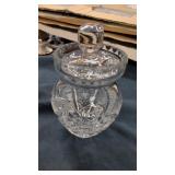 Crystal jelly jam jar