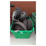Tires (green bin)