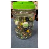 Jar of marbles