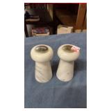 Marble salt & pepper shakers