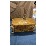 Ceramic decorative box