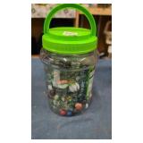 Jar of marbles
