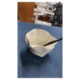 Ceramic white bowl