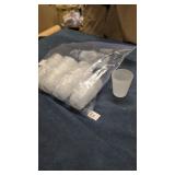 12 frosted shot glasses