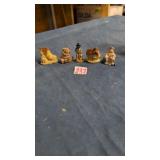 Wade tea figurines