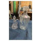Decanter and cruet bottle