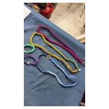 Fibre charm jewelry