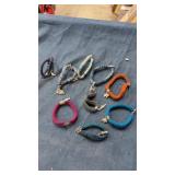 Fibre charm bracelets