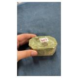 Small soap stone trinket box