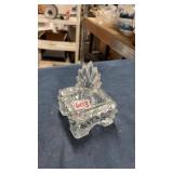Glass trinket dish