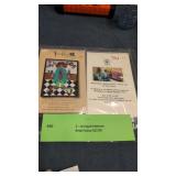 Two art quilt patterns