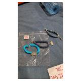 Crafted bracelets with charms