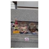 Rock people and figurine
